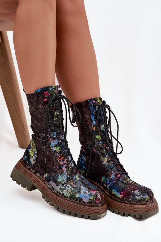 Sieviešu puszābaki zābaki Tā irciejka 06203-39 Dažādu krāsu