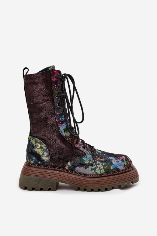 Sieviešu puszābaki zābaki Tā irciejka 06203-39 Dažādu krāsu