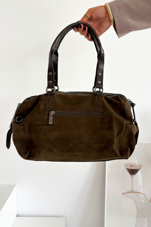 SomaEko zamšādau Haki krāsas Gressa