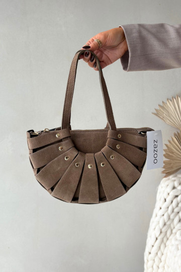 SomaIeslēgtsturalnego zamšādasu ziloņkaula krāsas Tā irrivane