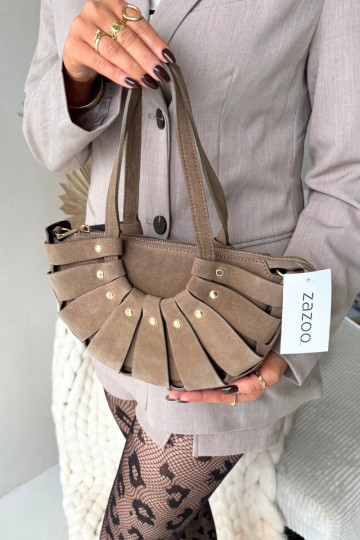 SomaIeslēgtsturalnego zamšādasu ziloņkaula krāsas Tā irrivane 2