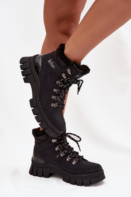 siltināti apavi Sieviešu Lee Cooper LCJ-25-31-3911 melnas krāsas