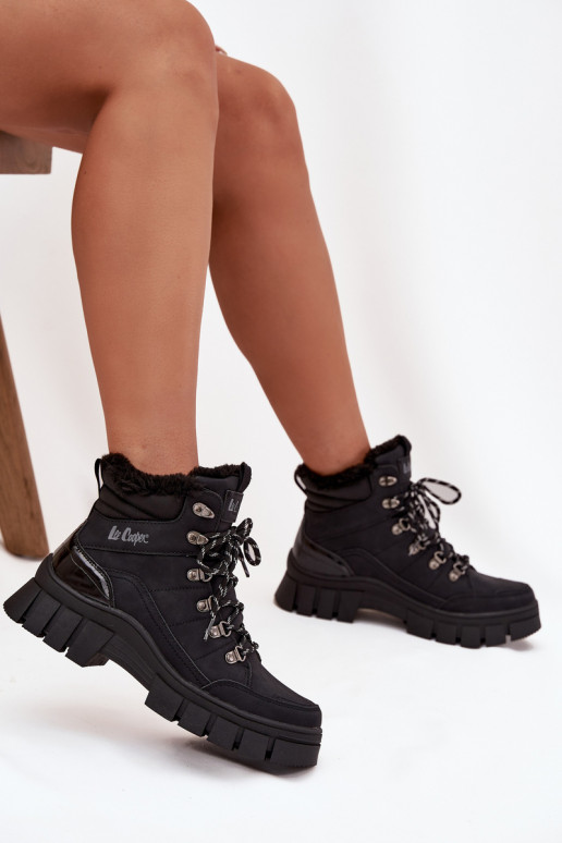 siltināti apavi Sieviešu Lee Cooper LCJ-25-31-3911 melnas krāsas