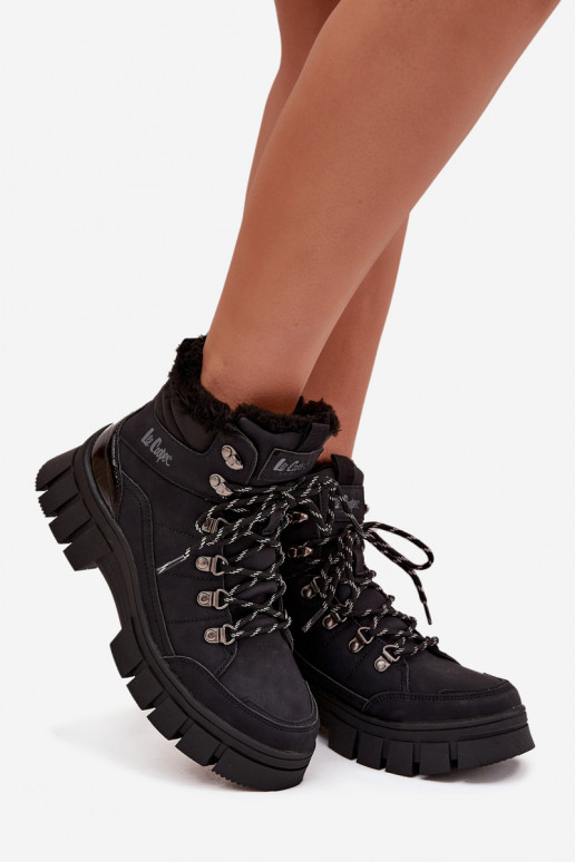 siltināti apavi Sieviešu Lee Cooper LCJ-25-31-3911 melnas krāsas