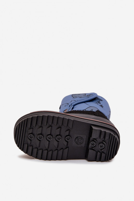 sniega apavi Bērnu apavi ar lipīgām aizdarēm Lee Cooper LCJ-25-10-3774 Zilas krāsas