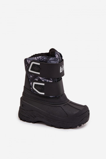 Bērnu Lee Cooper LCJ-25-10-3781 melnas krāsas sniega apavi