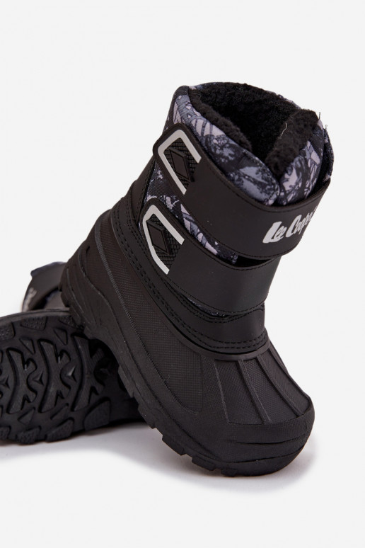 sniega apavi Bērnu apavi Lee Cooper LCJ-25-10-3781 melnas krāsas