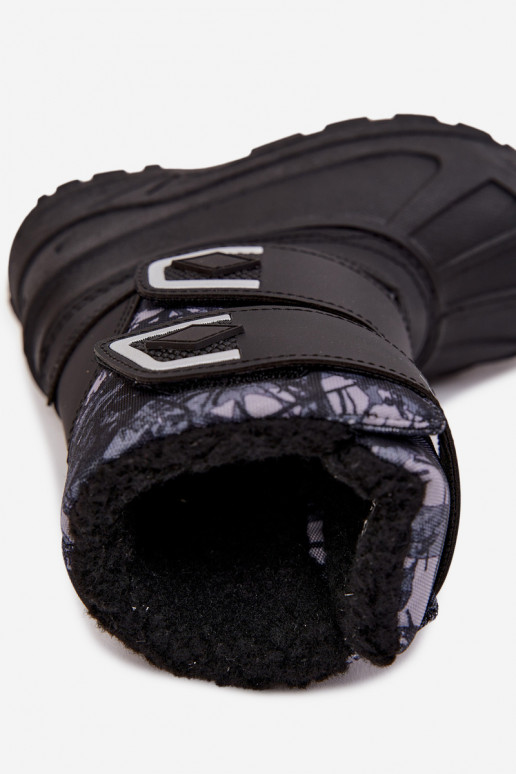 sniega apavi Bērnu apavi Lee Cooper LCJ-25-10-3781 melnas krāsas