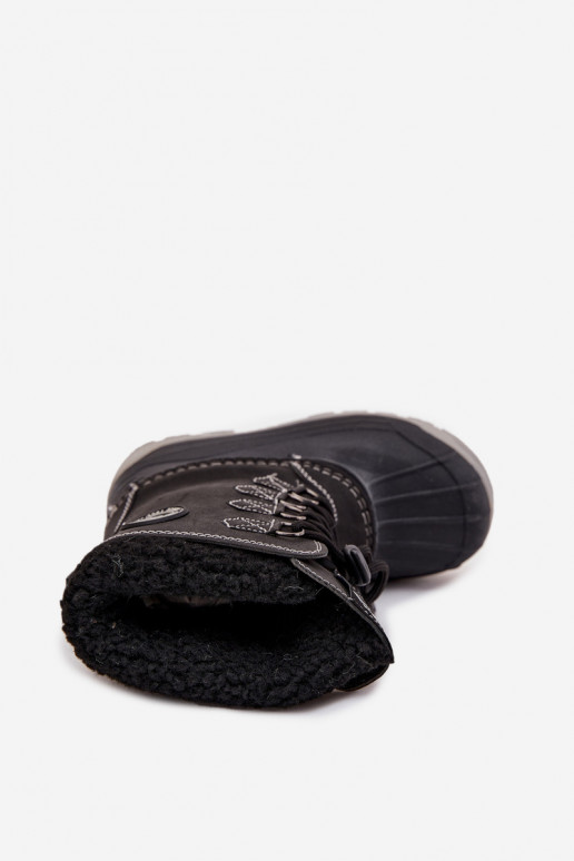 sniega apavi Bērnu apavi bērnu Lee Cooper LCJ-25-44-3943K melnas krāsas