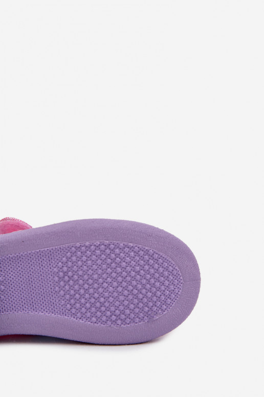 balerīnas Čības Dla DzieInczynek ar lipīgām aizdarēm UNICORN Rozā krāsas Silviera balerīnas Čības Dla DzieInczynek ar lipīgām aizdarēm UNICORN Rozā krāsas Silviera