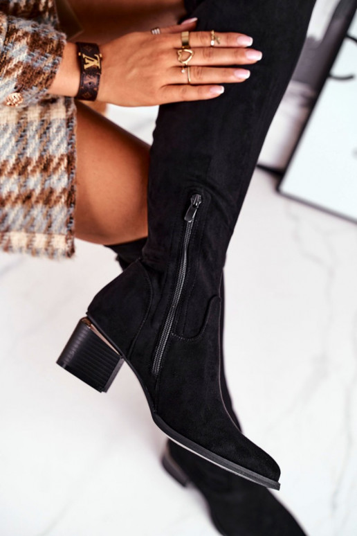 zābaki eko-zamšāda Melnas krāsas Can't Stop