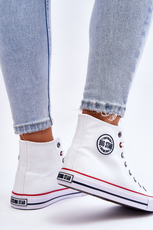 Sieviešu Klasiska modeļa tõmblukuga Big Star T274026 baltas krāsas