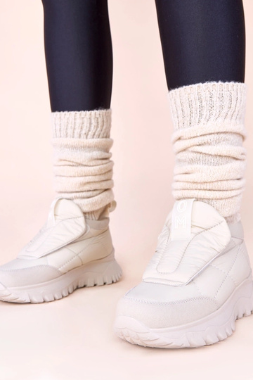 Pelēki sieviešu sniega...