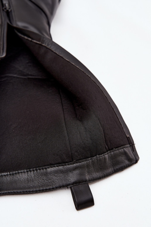 siltināti šņorējami garie zābaki Kerzi Sieviešu melnas krāsas Novissa