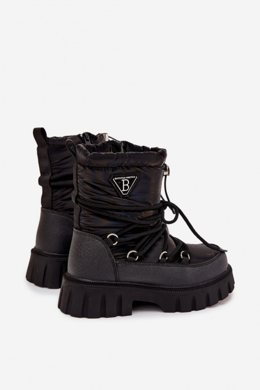 Sniega apavi melnas krāsas Adelisse