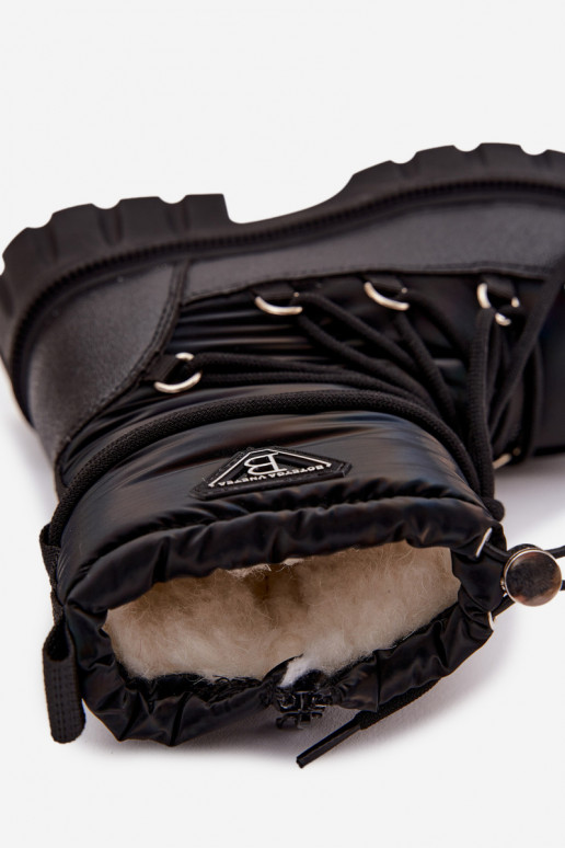 Sniega apavi melnas krāsas Adelisse