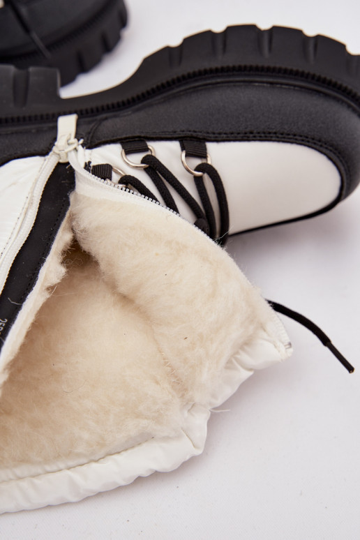 Sniega apavi baltas krāsas Adelisse