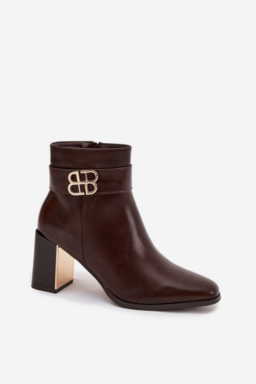 Sieviešu puszābaki ar siksniņām I Zelta krāsasm Detalem CzekoladoIne Galinne