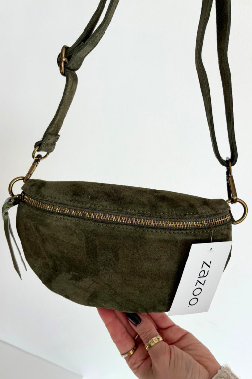 Skórzana zamšādasoIna Soma Nieres Zaļas krāsas INessa