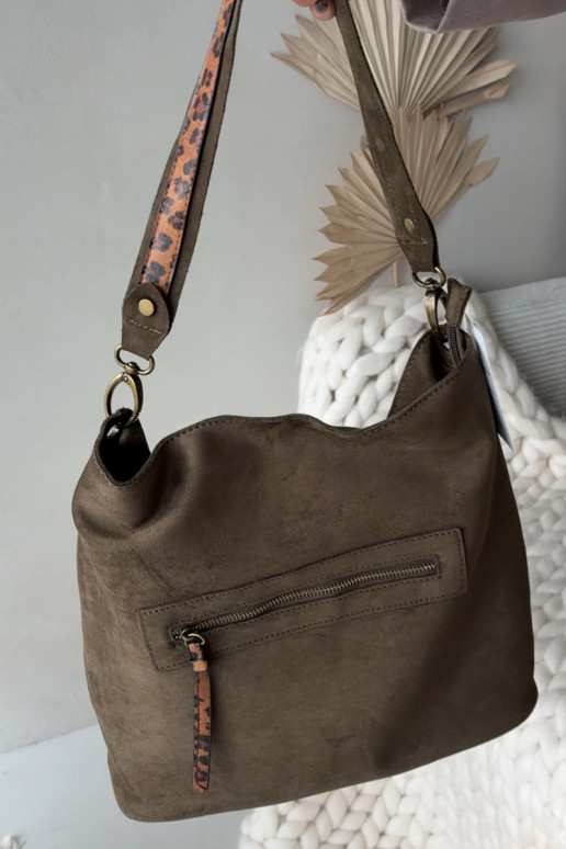 SomaEko zamšādau Tumšszielona Deliane