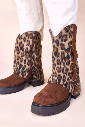 Brūni zābaki ar tīģera...