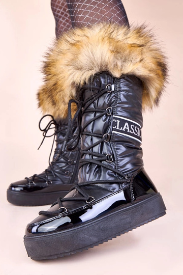 Melni eskimo zābaki ar kažokā Malida 2