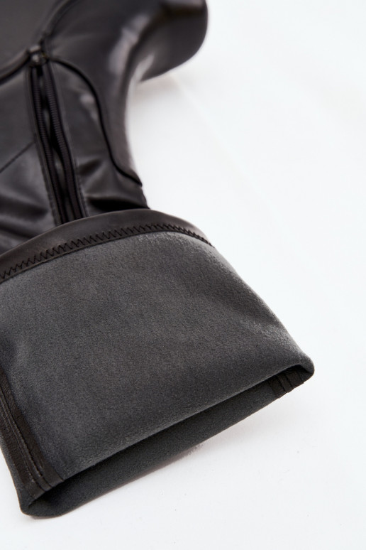 Sieviešu garās kurpes ar platformu melnā krāsā "Terisse"