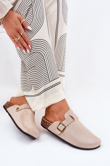 Čības ChodakI Sieviešu i ar platformu ar sprādzēm smilšu krāsas Selio