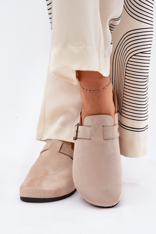 Čības ChodakI Sieviešu i ar platformu ar sprādzēm smilšu krāsas Selio