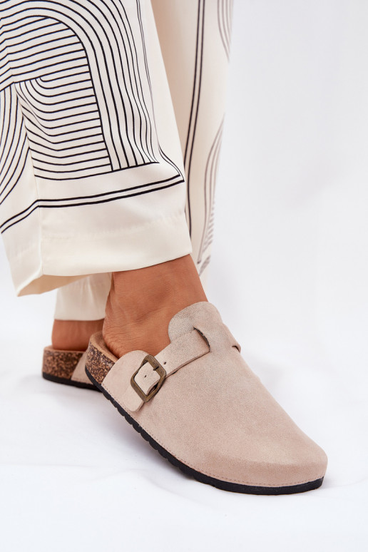 Čības ChodakI Sieviešu i ar platformu ar sprādzēm smilšu krāsas Selio