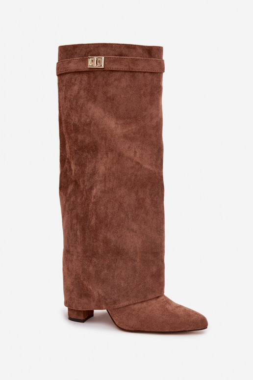 garie zābaki Eko zamšādaoIne Obcas Słupek Uz pili siltināti INyIninięta CholeInka smilšu krāsas Evyra