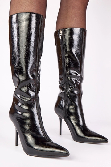 Melni lakoti zābaki uz... 2