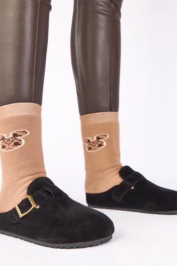 Melni zābaki ar dekoratīvu...