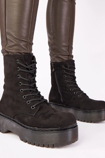 Melnas platformas apavi no... 2