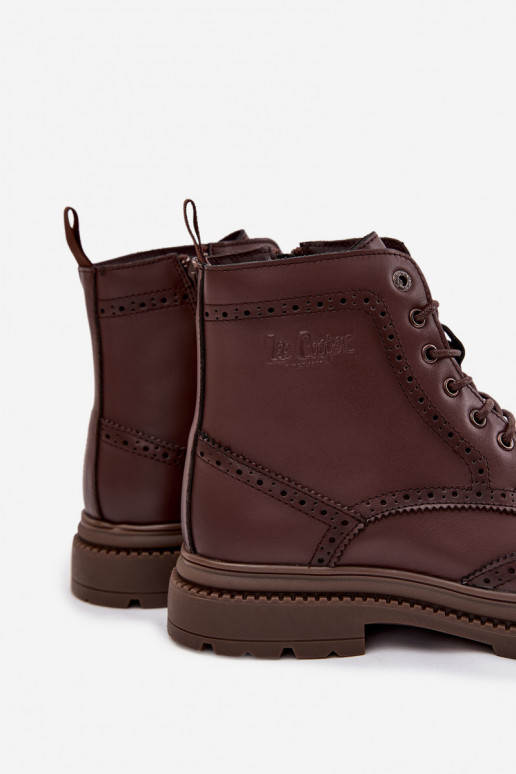 Āda Sieviešu puszābaki Vīriešiem Lee Cooper LCJ-25-33-3960 brūnas krāsas