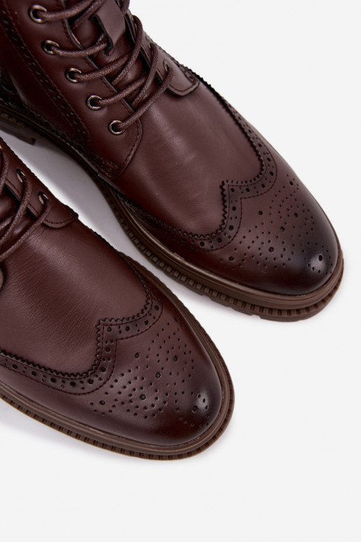 Āda Sieviešu puszābaki Vīriešiem Lee Cooper LCJ-25-33-3960 brūnas krāsas