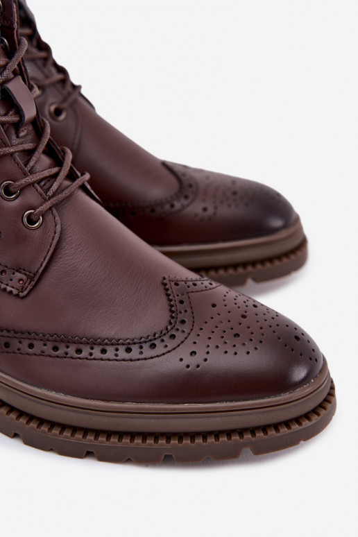 Āda Sieviešu puszābaki Vīriešiem Lee Cooper LCJ-25-33-3960 brūnas krāsas