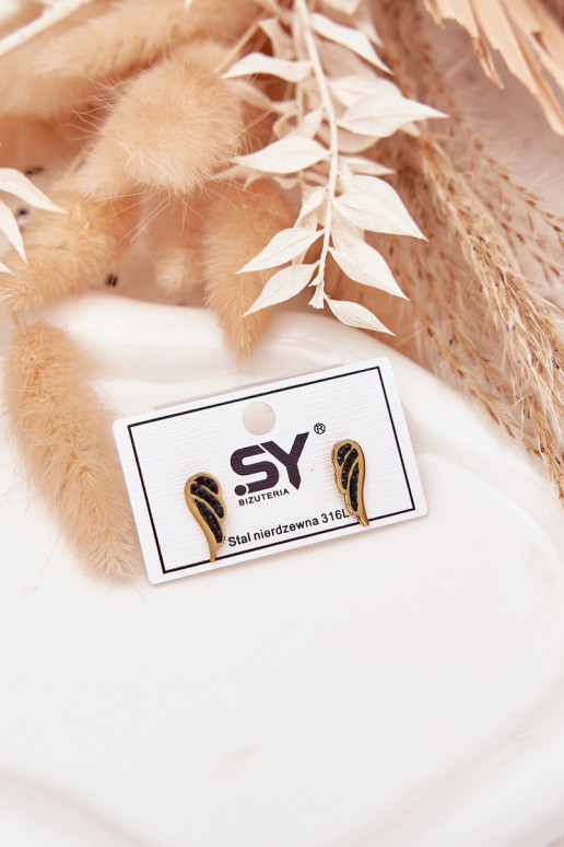 ar stilīgām detaļāmi Skrzydła no nerūsējošā tērauda