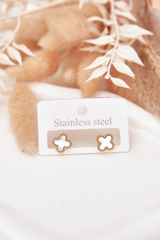 ar stilīgām detaļāmi no nerūsējošā tērauda PerłoIno-Zelta krāsas