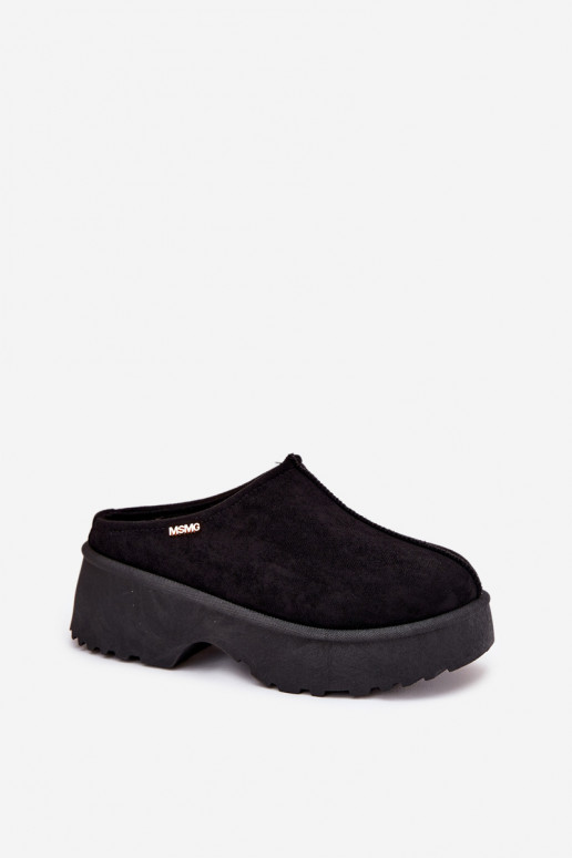 sniega apavi Sieviešu zemais ar platformu melnas krāsas Yrenna