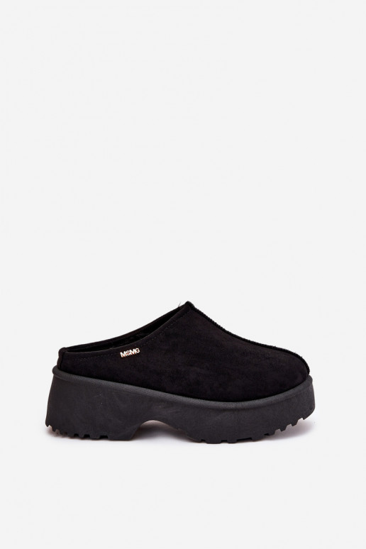 sniega apavi Sieviešu zemais ar platformu melnas krāsas Yrenna