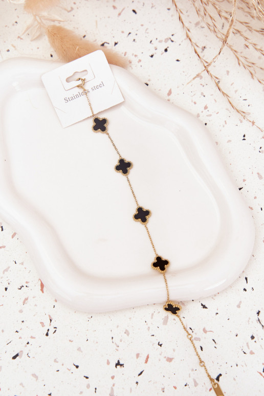 Aproce Ar Kuloniem Stal NierdzeInna Zelta krāsas-Melnas krāsas