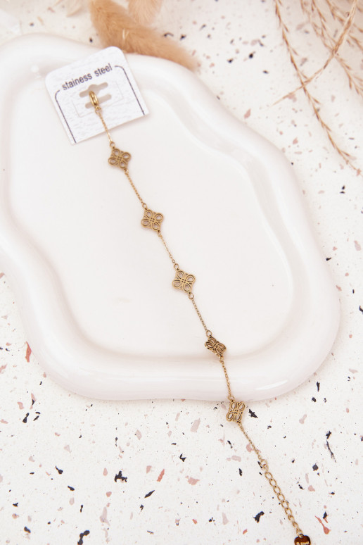 Aproce no nerūsējošā tērauda Ar Kuloniem Zelta krāsas