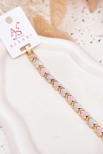 Aproce SieviešuKoloroInymi Sirdismi Stal Chirurgiczna Zelta krāsas 2