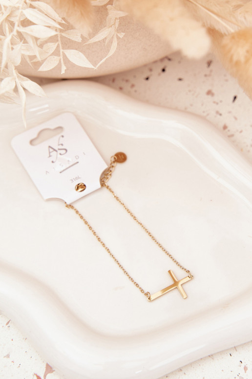 Aproce Ar krustiņu Stal Chirurgiczna Zelta krāsas