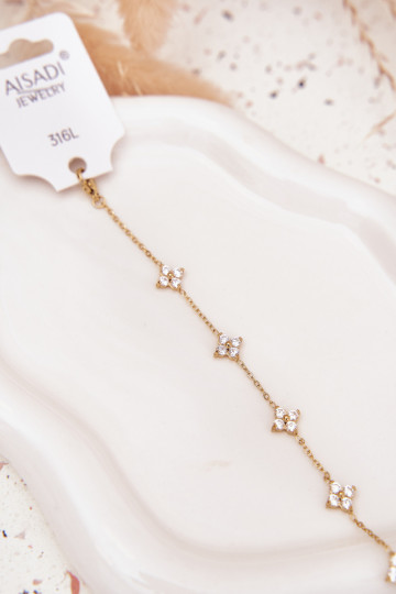 AproceZiedsuszkami Stal Chirurgiczna Zelta krāsas 2