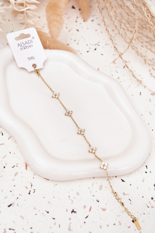 AproceZiedsuszkami Stal Chirurgiczna Zelta krāsas