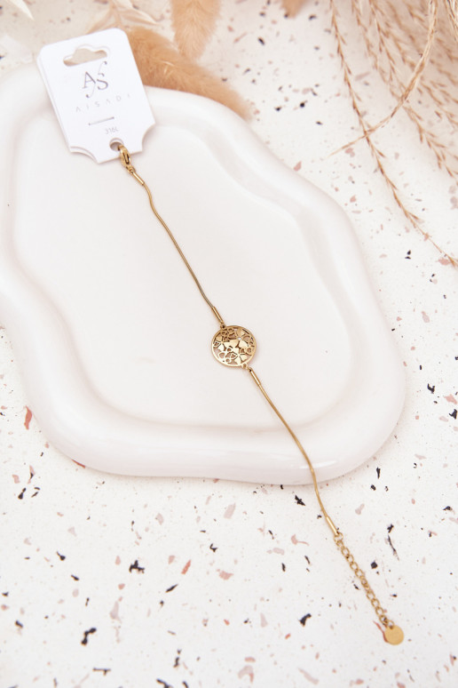 Aproce Sieviešu Ar piekariņu KółkoZiedsuszkami Zelta krāsas