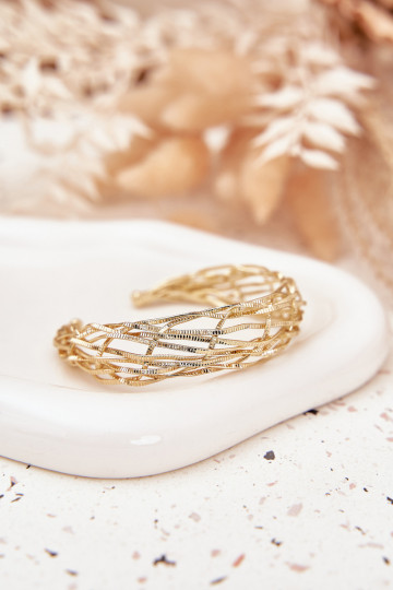 Aproce Stīvs izgatavots no nerūsējošā tērauda Zelta krāsas 2