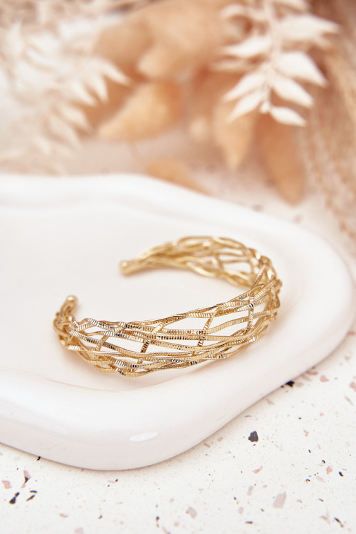 Aproce Stīvs izgatavots no nerūsējošā tērauda Zelta krāsas